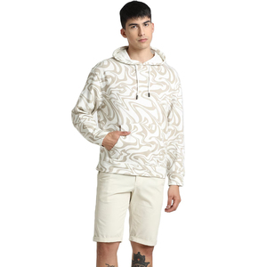 New Custom Fashionable Hoodies Shorts <b>Set</b> Two Piece Pullover Style Quick Dry High Street Men’s Hoodies & Sweatshirt <b>Sets</b> - Product Image 1