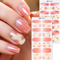 OEM ODM Bandes de vernis à ongles semi-durcies en gel, conception personnalisée, production d'échantillons, livraison sans UV, sans HEMA, qualité professionnelle de salon, direct usine
