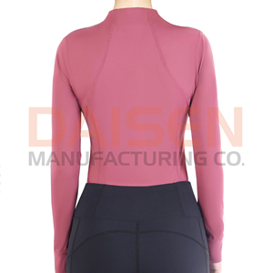 Women Equestrian <b>Base</b> <b>Layer</b> <b>Long</b> <b>Sleeve</b> Stretch Horse Riding Shirt Wholesale Custom Logo High Quality OEM Supply - Product Image 6