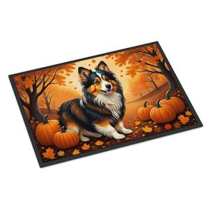 Sheltie Fall <b>Doormat</b> Non-Slip Washable Low Pile 24H X 36W Indoor and Outdoor Entryway Mat for Front Door 24H X 36W - Product Image 1