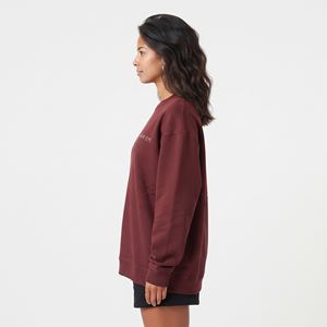 Sudadera Oversize Premium de Alta Calidad para Mujer, Cuello Redondo, Hombros Caídos, Manga Larga, Estilo Casual - Product Image 4