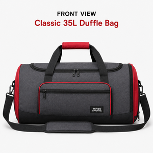 Terzo Sports wholesale Classic 35L <b>Duffel</b> <b>Bag</b> Large Capacity Gym <b>Bag</b> with Adjustable Strap and Soft Handle - Product Image 1