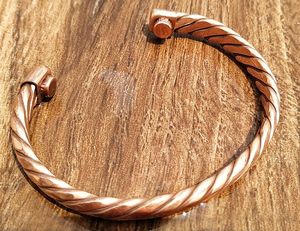 Pulsera de Cobre con Imán de Metal para Hombre y Mujer, Diseño Moderno, Regalo para Apoyar la Curación y Terapia, AL MALIK CRAFT - Product Image 4