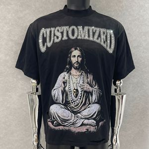 เสื้อยืดผู้ชายปี 2008 ผลิตจากโรงงานผู้ผลิตเสื้อผ้า ลายพิมพ์เพชร ดีไซน์สวยงาม ทรงปกติ ใส่สบาย ผลิตจากผ้าฝ้าย 100% - Product Image 1