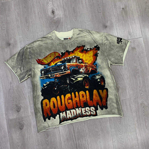 T-shirt pour homme avec strass, jersey 100% coton, streetwear de haute qualité, tee-shirt en coton - Product Image 1