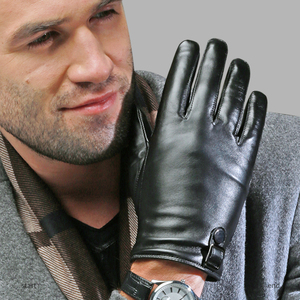 Guantes de Carreras de Piel de Vacuno y Poliuretano con Dedos Completos, Correa de Muñeca Ajustable para Deportes de Montar y Actividades al Aire Libre, Unisex, Antideslizantes - Product Image 6
