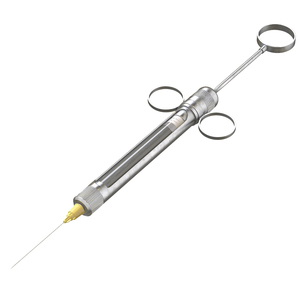 Professional Medical Equipment Reusable Stainless Steel Syringe Gun for Animal Health Diagnosis for Horse/Goat/<b>Cat</b>/Dog AC - Product Image 6
