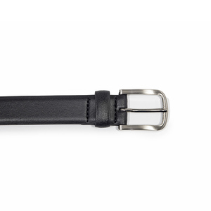 Men Women's Genuine Splitting Leather <b>Belt</b> Classic Design With Single Prong <b>Buckle</b> Match Jeans or Business Casual Pants OEM - Product Image 3