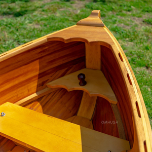 Bote de remos de madera artesanal con forma de oso pequeño para recreación en lagos y ríos - Contacto al por mayor - Product Image 3