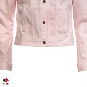 Ryan Pro Gear <b>Customized</b> <b>Denim</b> <b>Jacket</b> For Women Breathable and Comfortable Fabric with <b>Customized</b> Logo OEM Design - Product Image 6