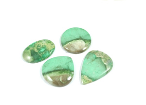 Cabochon de Variscite Naturelle, Pierre Précieuse Libre Faite à la Main, Cabochon de Variscite Lisse, Pierres Précieuses Libres de Toutes Tailles - Product Image 3
