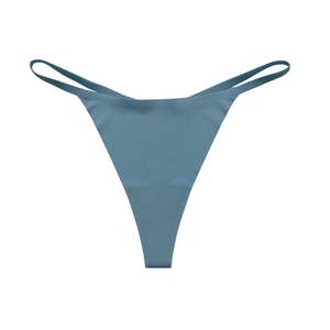Seamless Thongs for Women No Show Thong Underwear Breathable G-<b>String</b> Thong Panties for Ladies Spandex / Polyester Blend Custom - Product Image 6