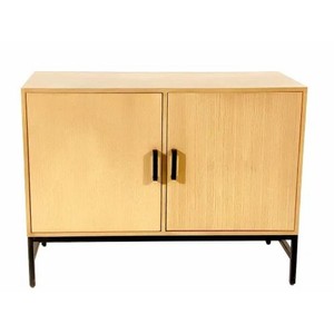 Armoire de rangement artisanale en bois de manguier avec pieds en métal |   Vente en gros - Product Image 1