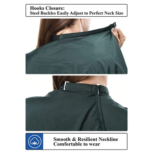 เสื้อคลุมแต่งผมปรับได้ใช้ได้ทั้งชายและหญิงเสื้อคลุมแต่งผมระดับพรีเมียมออกแบบได้ตามต้องการเป็นมิตรกับสิ่งแวดล้อม - Product Image 3