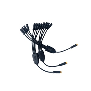 M8 IP67防水ワイヤーコネクターワイヤーハーネス電動自転車スクーター2 3 4 5 6ピン真鍮オス-メスバイク用ワイヤーハーネス - Product Image 1