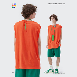 Camiseta sin mangas de alta calidad para hombre en diferentes colores, transpirable y de secado rápido. - Product Image 4