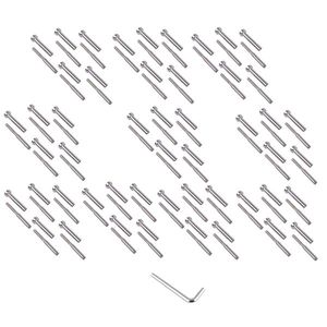 50 pezzi Kit di sistema Hardware per ringhiera in acciaio inossidabile 3/16 pollici T316 con chiave a baccello compresi cavi in acciaio - Product Image 4