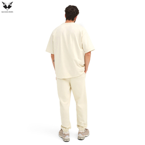 Camiseta Relajada de Algodón Orgánico Grueso para Hombre, Producto de Gran Venta, Fabricada por Su Mejor Proveedor, Camisetas Sólidas de Algodón 100% para Hombre - Product Image 4