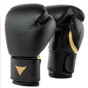 Gants de boxe en cuir VENTURA ENTERPRISES - Respirants, anti-humidité, fermeture auto-agrippante, couleurs/tailles personnalisables, vente flash - Product Image 1