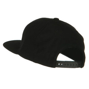 <b>Flat</b> Brim Snapback Hats for <b>Men</b> Custom Logo 3D Embroidery <b>Caps</b> OEM ODM Sports Style Wholesale <b>Caps</b> for Streetwear Brands - Product Image 3