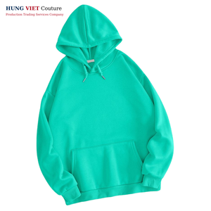 Sudadera de Alta Calidad para Hombre, 330g, Cuello Redondo, Antiarrugas, Felpa, Corte Regular, Casual, Lisa, Teñida, 90%, Otoño - Product Image 1