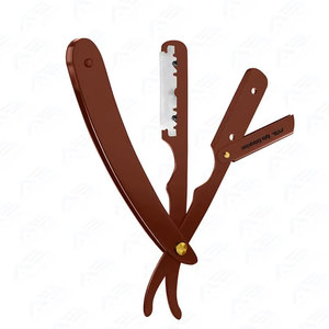 Navaja de Afeitar Clásica de Acero Inoxidable, Superventas, de Corte Recto, para Uso Profesional en Salones y Barberías - Product Image 2