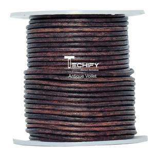 Top-Grade Leather <b>Cords</b> for Jewelry Making Various Sizes Colors 3mm-5mm Lengths Thicknesses for <b>Necklaces</b> Crafts Component - Product Image 6