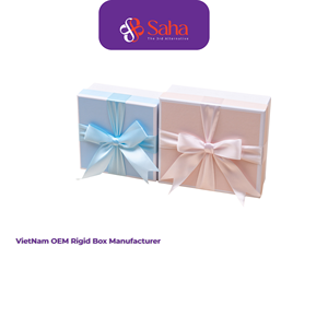 Cajas de Papel Reciclables, Biodegradables, Personalizables con Estampado en Dorado, Relieve y Laminado Mate, Hechas a Mano en Vietnam - Product Image 1