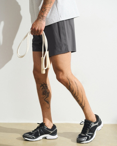 Shorts de course pour hommes, unis, décontractés, légers, séchage rapide, taille élastique, extensibles, entraînement, service OEM - Product Image 4