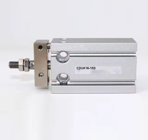 CUK/CDUK16-10/20/30/40mm Free Mount Non-Rotating Pneumatic Cylinder NBR Air Cylinder with Rubber Bumper Cushion - Product Image 1