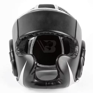 Équipement d'entraînement professionnel de kickboxing, casque de protection pour la tête, protège-tête pour boxe MMA en PU, en vente en ligne - Product Image 5