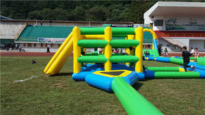 Parque acuático inflable gigante para eventos de deportes acuáticos comerciales al aire libre. - Product Image 5
