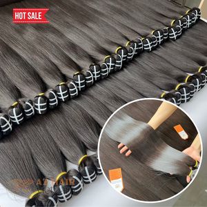 Superventas 8-32 pulgadas Extensiones de cabello Remy vietnamita Doble dibujado Color natural Hueso Trama recta Larga vida útil - Product Image 1
