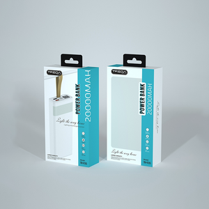 Caja de Embalaje de Papel de Lujo Personalizada con Colgador y Ventana de PVC para Estuche de Teléfono, Cargador, Cable de Datos y Accesorios Digitales - Product Image 2