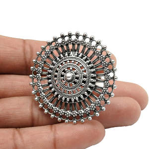 Wholesale 925 Sterling Silver Classic Fine Wedding or Party <b>Ring</b> Available In 925 Sterling Silver Adjustable Bohemian Jewelry - Product Image 4