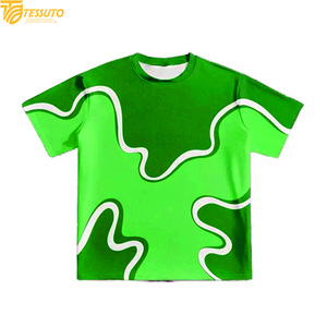 Camiseta Personalizada con Estampado por Sublimación para Hombre, Estilo Urbano, Gráfico, Casual, Hombros Caídos, Algodón y Poliéster - Product Image 6