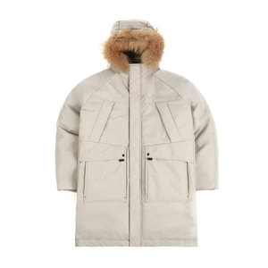 High Quality Fur Hooded Down Parka Style <b>Men</b>’s <b>Plus</b> <b>Size</b> Down <b>Jacket</b> Outdoor Winter Long Puffer <b>Jacket</b> Warm Insulated Thick - Product Image 1