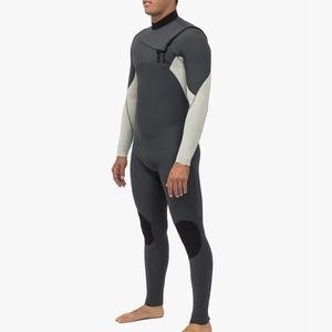 Traje de Neopreno Personalizable Unisex para Hombre, 2.0mm, Ecológico, Antibacterial, Transpirable, Fusión sin Costuras, Cálido, con Cremallera Frontal en el Pecho - Product Image 3