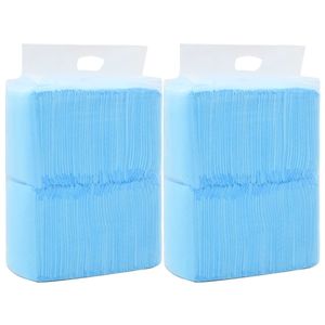 Paquete de 200 almohadillas de entrenamiento para mascotas azules y blancas, suministros de entrenamiento premium para mascotas - Product Image 1