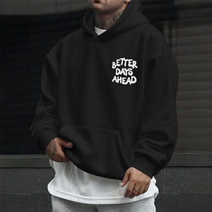 Hoodies for Men Vintage Graphic <b>Y2k</b> Hoodie Inspirational Saying Sweatshirts Casual Streetwear Pullovers <b>Tops</b> - Product Image 4