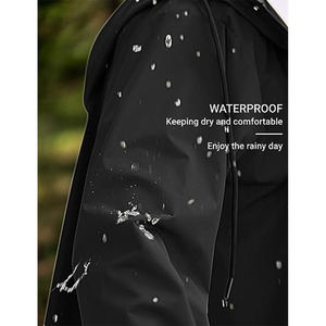 Impermeable Transpirable para Mujer con Logotipo Personalizado, Cortavientos, Impermeable, de Color Sólido - Product Image 4