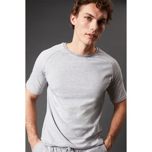 Men's Comfortable Breathable 2-Piece Set <b>Ice</b> Silk Moving <b>Ring</b> Flower Jacket Color Block Twill Flower Shorts Generational T-Shirt - Product Image 6