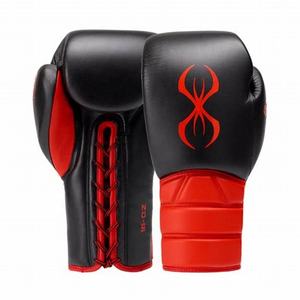 Guantes de boxeo de calidad superior personalizados de fábrica OEM cuero genuino PU con logotipo propio venta en línea - Product Image 2
