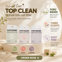 Litière pour chat en tofu écologique et biodégradable sur mesure, service OEM pour les animaleries, distributeurs en gros, importateurs, marque privée