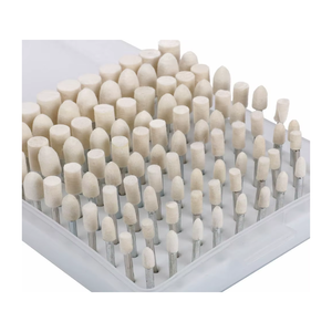 Jupiter Commercial Company Abrasive Sticks Cylindrical Wool Felt <b>Polishing</b> Tools Standard Shapes - Product Image 1