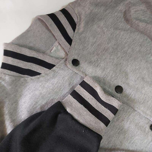 High Quality Customizable Wool Varsity <b>Jacket</b> <b>Men</b> Women Embroidered Cartoon Front Letterman Bomber <b>Jackets</b> High Visibility - Product Image 4