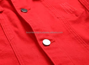 Boomletcorp, nuevo estilo, hecho a medida, primavera y otoño, estilo callejero, chaqueta vaquera para hombre, Chaquetas vaqueras, proveedores de ropa callejera. - Product Image 4