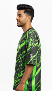 Camiseta Moderna Extra Grande Sublimada, Ropa Casual de Moda Urbana para Hombre, Cómoda y Holgada - Product Image 4