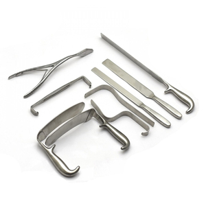 Ensemble d'instruments manuels de qualité supérieure pour les glutes, 9 pièces, en acier inoxydable, outil de chirurgie plastique pour interventions esthétiques, certifié CE - Product Image 1