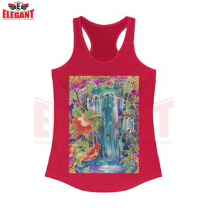 Camiseta sin mangas para mujer 2026 con estampado floral personalizado, espalda cruzada, informal, de verano, OEM, ODM, marca privada, ropa con logo personalizado - Product Image 2